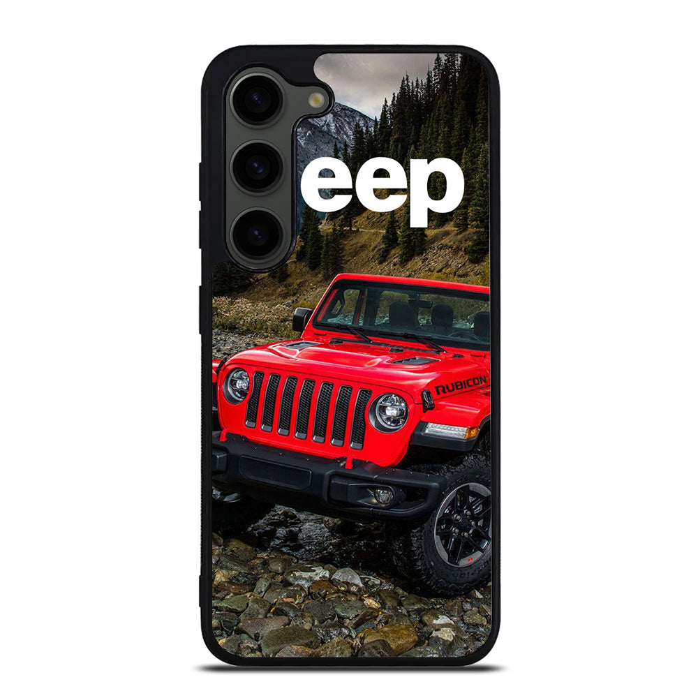 JEEP RED CAR Samsung Galaxy S23 Plus Case Cover