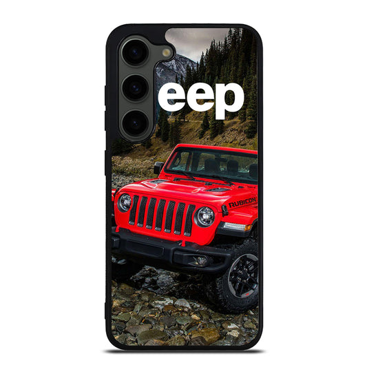 JEEP RED CAR Samsung Galaxy S23 Plus Case Cover