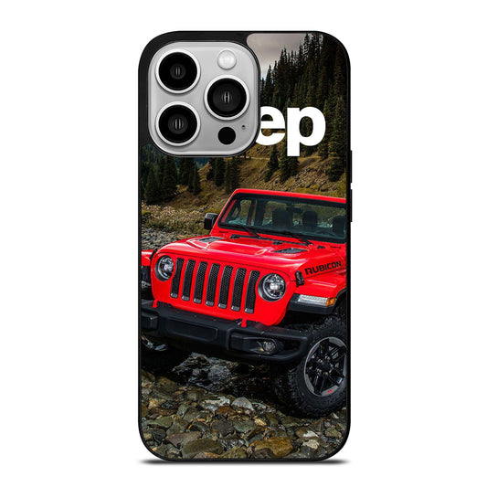 JEEP RED CAR iPhone 14 Pro Case Cover