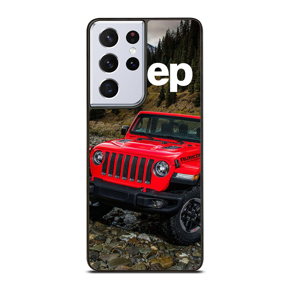 JEEP RED CAR Samsung Galaxy S21 Ultra Case Cover