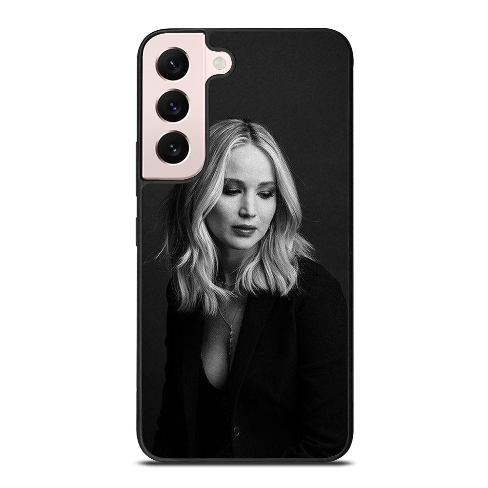 JENNIFER LAWRENCE BLACK Samsung Galaxy S22 Plus Case Cover