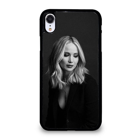 JENNIFER LAWRENCE BLACK iPhone XR Case Cover