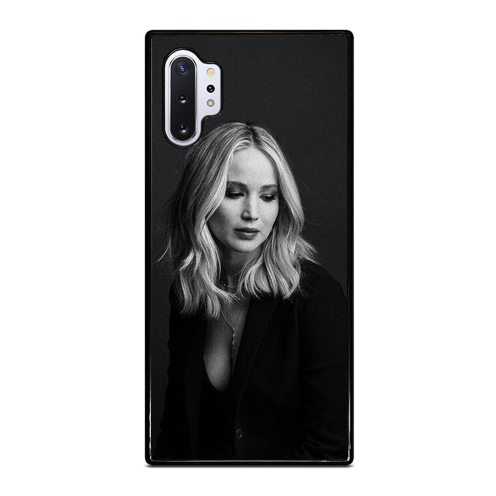 JENNIFER LAWRENCE BLACK Samsung Galaxy Note 10 Plus Case Cover