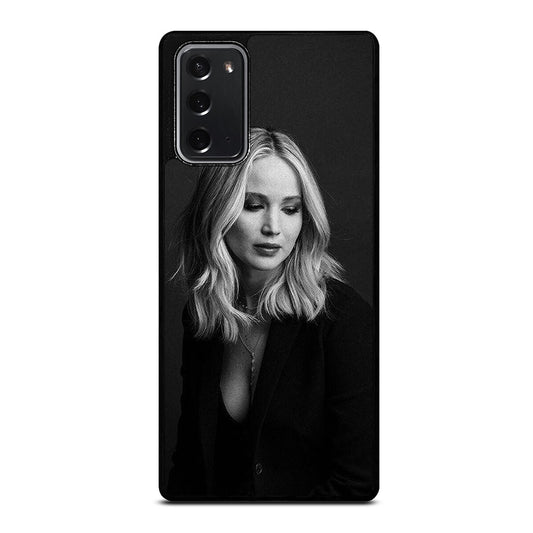 JENNIFER LAWRENCE BLACK Samsung Galaxy Note 20 Case Cover