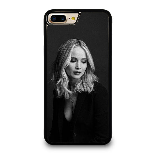 JENNIFER LAWRENCE BLACK iPhone 7 / 8 Plus Case Cover