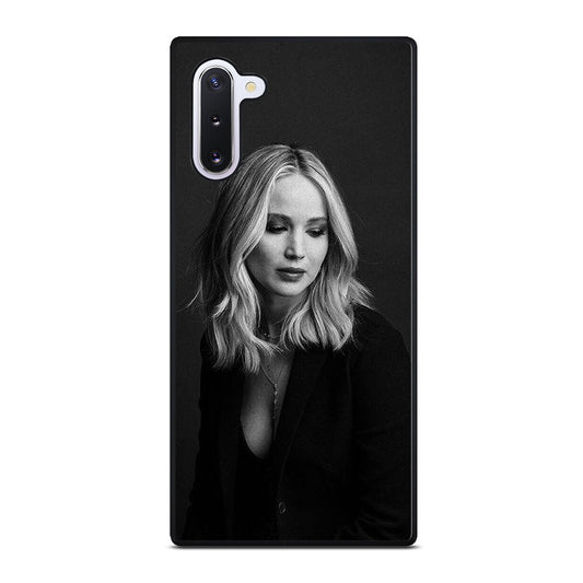 JENNIFER LAWRENCE BLACK Samsung Galaxy Note 10 Case Cover