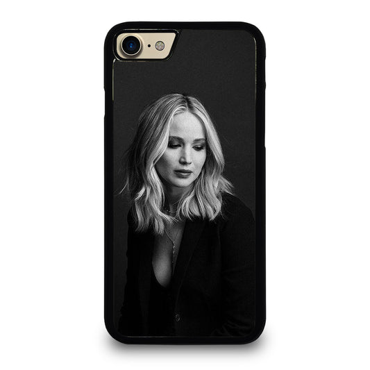 JENNIFER LAWRENCE BLACK iPhone 7 / 8 Case Cover