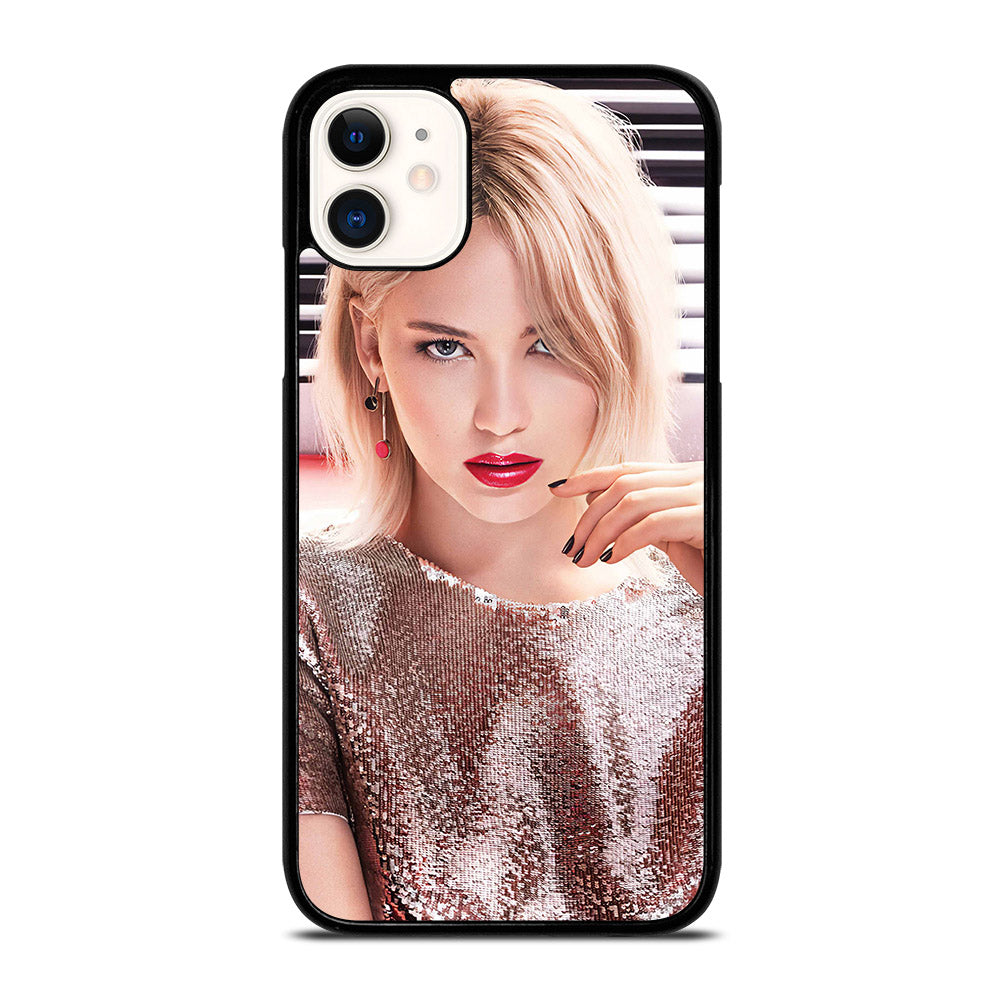 JENNIFER LAWRENCE FACE iPhone 11 Case Cover