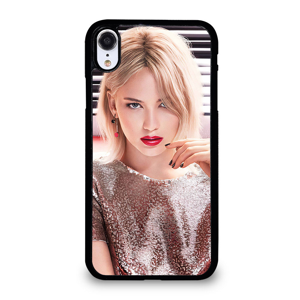 JENNIFER LAWRENCE FACE iPhone XR Case Cover