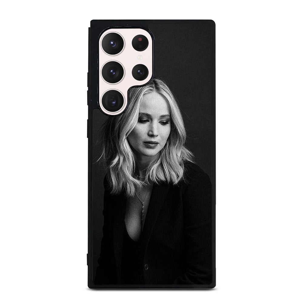 JENNIFER LAWRENCE BLACK Samsung Galaxy S23 Ultra Case Cover