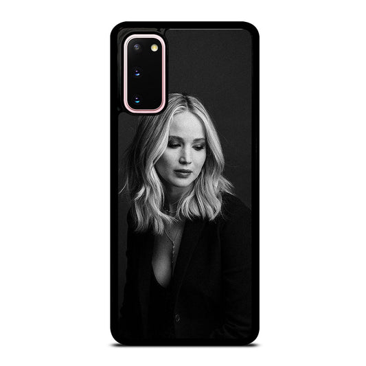 JENNIFER LAWRENCE BLACK Samsung Galaxy S20 Case Cover
