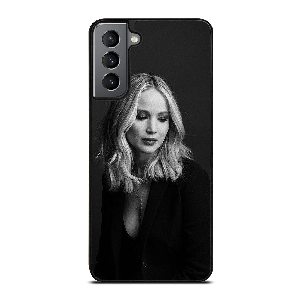 JENNIFER LAWRENCE BLACK Samsung Galaxy S21 Plus Case Cover