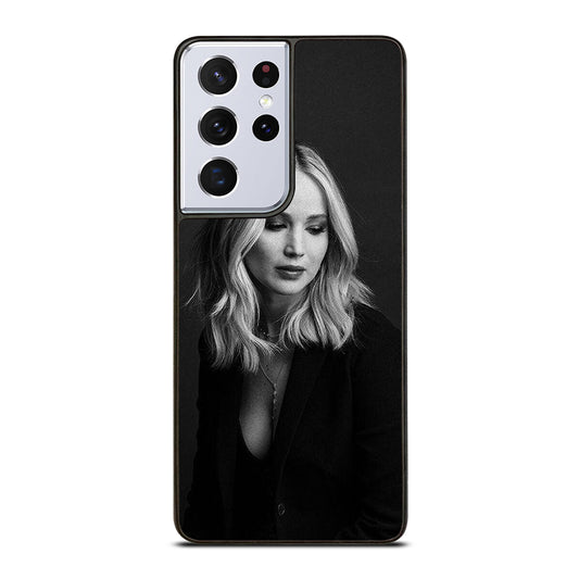JENNIFER LAWRENCE BLACK Samsung Galaxy S21 Ultra Case Cover