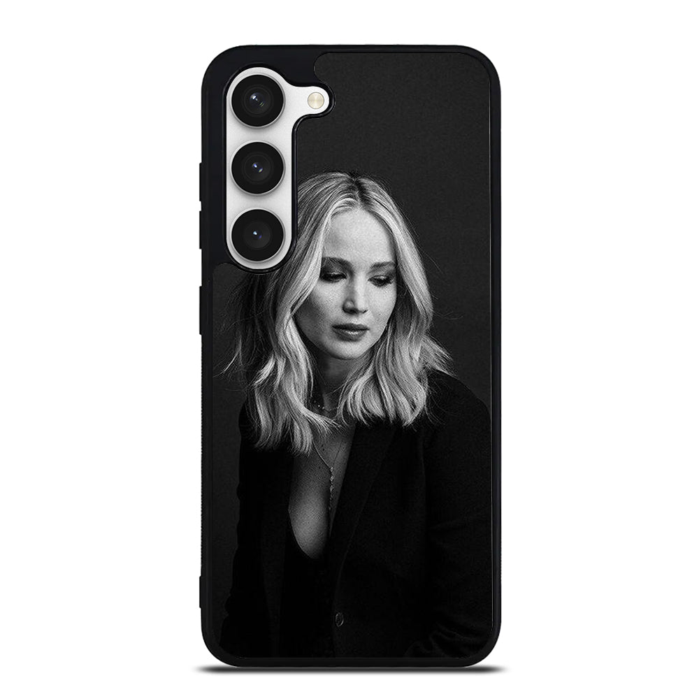 JENNIFER LAWRENCE BLACK Samsung Galaxy S23 Case Cover