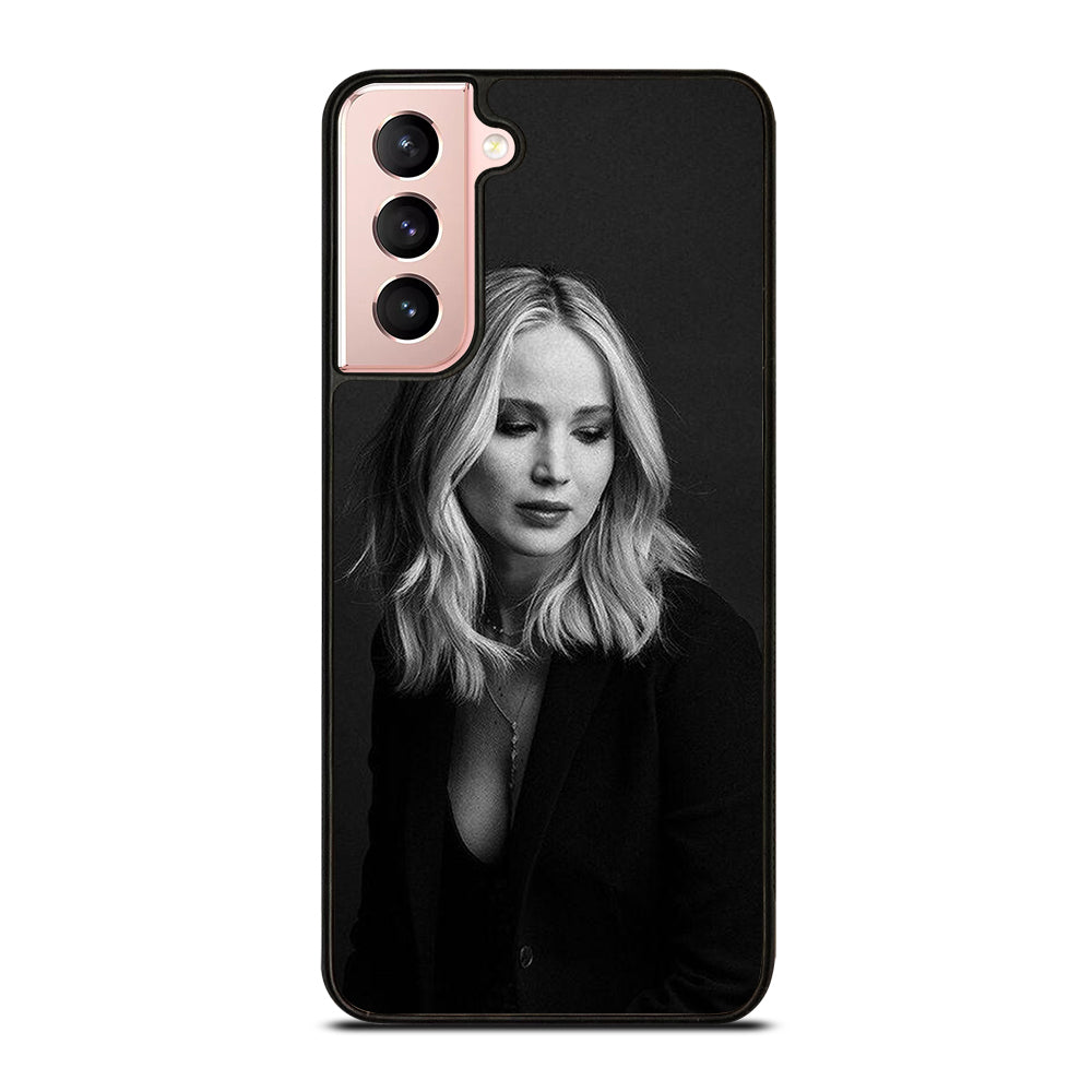 JENNIFER LAWRENCE BLACK Samsung Galaxy S21 Case Cover