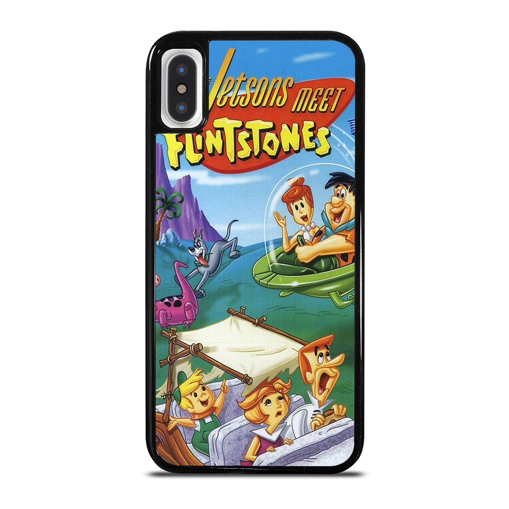 JETSONS MEET FLINTSTONES CARTOON 2 iPhone X / XS Case Cover