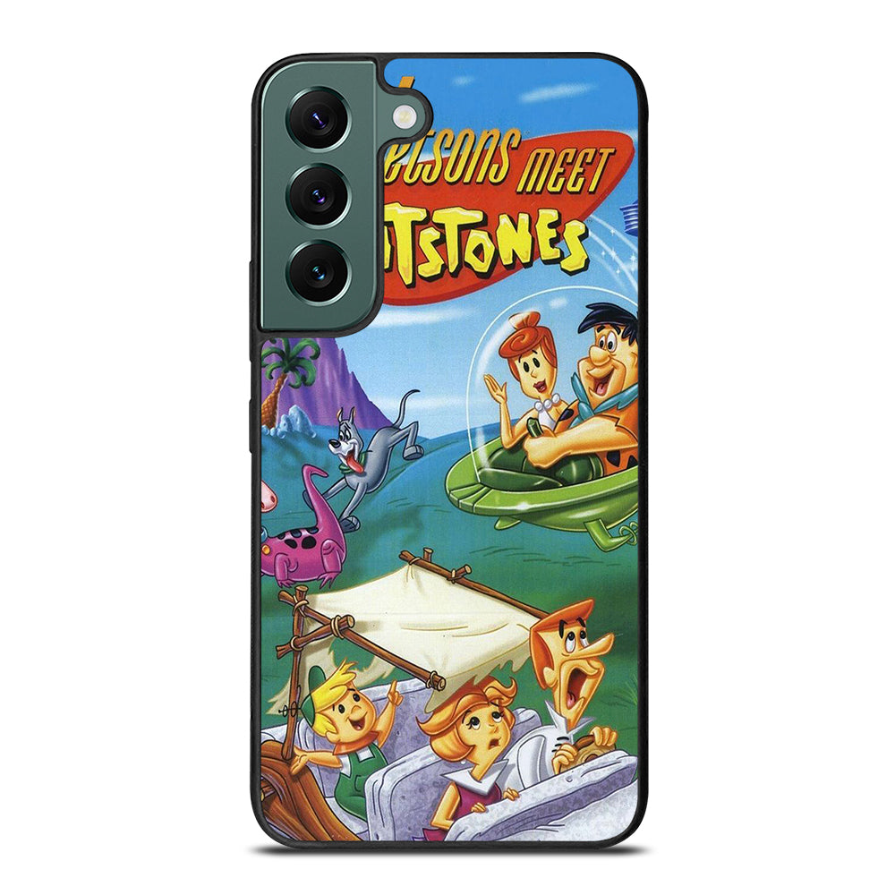 JETSONS MEET FLINTSTONES CARTOON 2 Samsung Galaxy S22 Case Cover