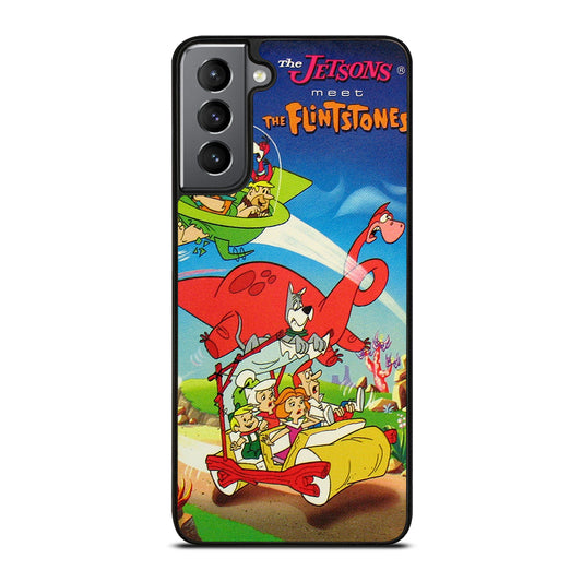 JETSONS MEET FLINTSTONES CARTOON 1 Samsung Galaxy S21 Plus Case Cover