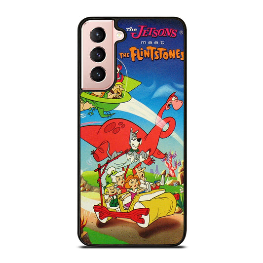 JETSONS MEET FLINTSTONES CARTOON 1 Samsung Galaxy S21 Case Cover