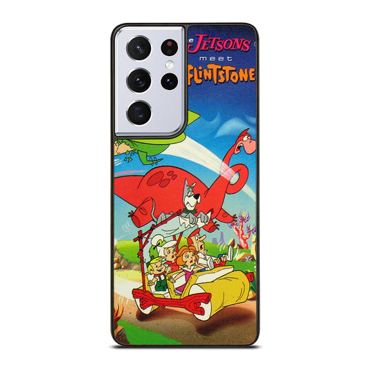 JETSONS MEET FLINTSTONES CARTOON 1 Samsung Galaxy S21 Ultra Case Cover