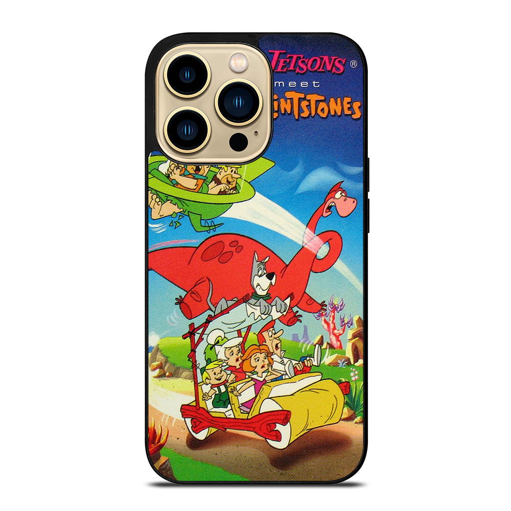 JETSONS MEET FLINTSTONES CARTOON 1 iPhone 14 Pro Max Case Cover
