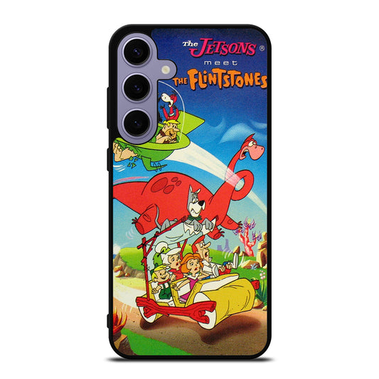 JETSONS MEET FLINTSTONES CARTOON 1 Samsung Galaxy S24 Plus Case Cover