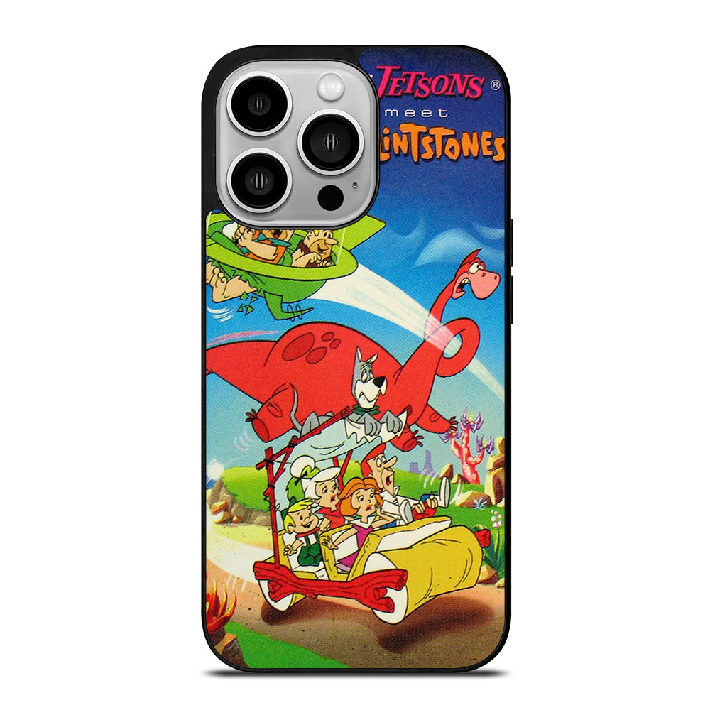 JETSONS MEET FLINTSTONES CARTOON 1 iPhone 14 Pro Case Cover