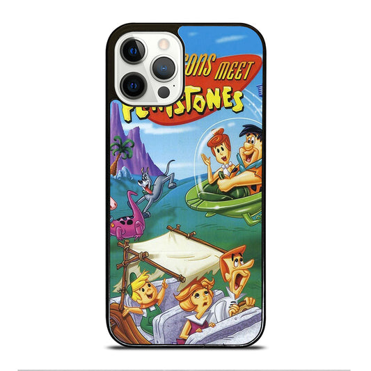 JETSONS MEET FLINTSTONES CARTOON 2 iPhone 12 Pro Case Cover