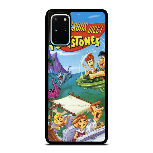 JETSONS MEET FLINTSTONES CARTOON 2 Samsung Galaxy S20 Plus Case Cover
