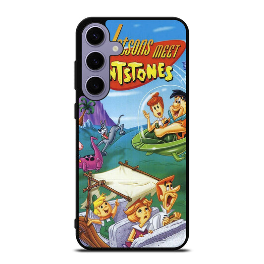 JETSONS MEET FLINTSTONES CARTOON 2 Samsung Galaxy S24 Plus Case Cover