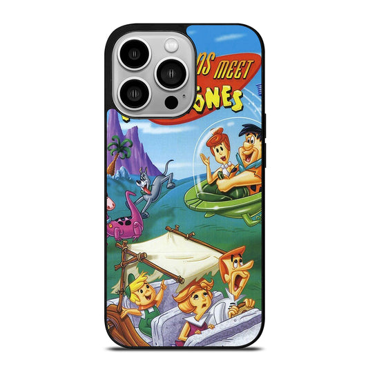 JETSONS MEET FLINTSTONES CARTOON 2 iPhone 14 Pro Case Cover