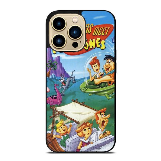 JETSONS MEET FLINTSTONES CARTOON 2 iPhone 14 Pro Max Case Cover