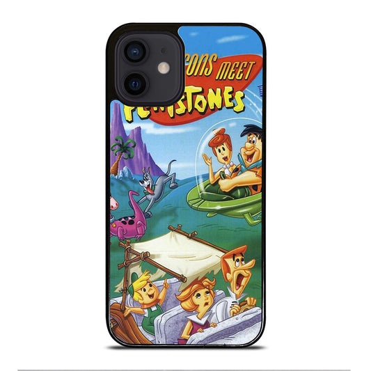 JETSONS MEET FLINTSTONES CARTOON 2 iPhone 12 Mini Case Cover
