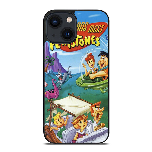JETSONS MEET FLINTSTONES CARTOON 2 iPhone 14 Plus Case Cover