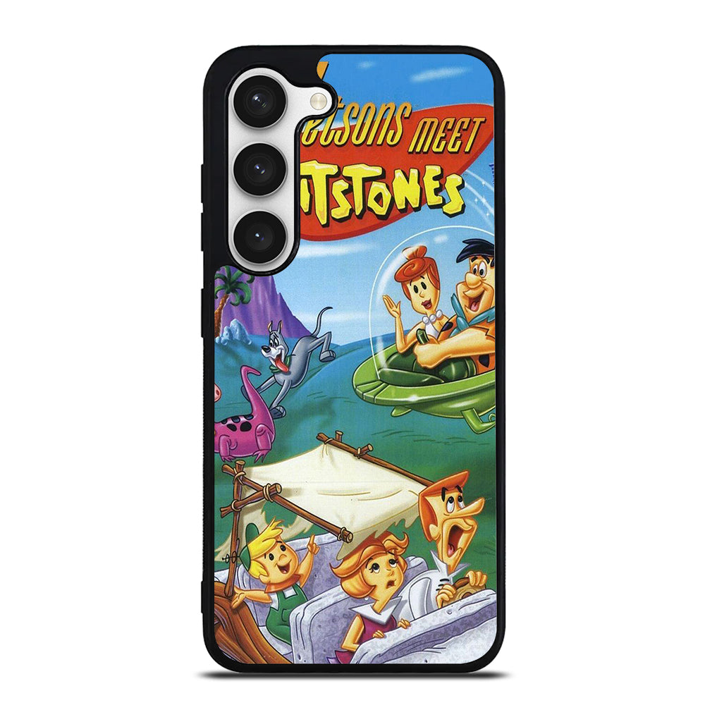 JETSONS MEET FLINTSTONES CARTOON 2 Samsung Galaxy S23 Case Cover