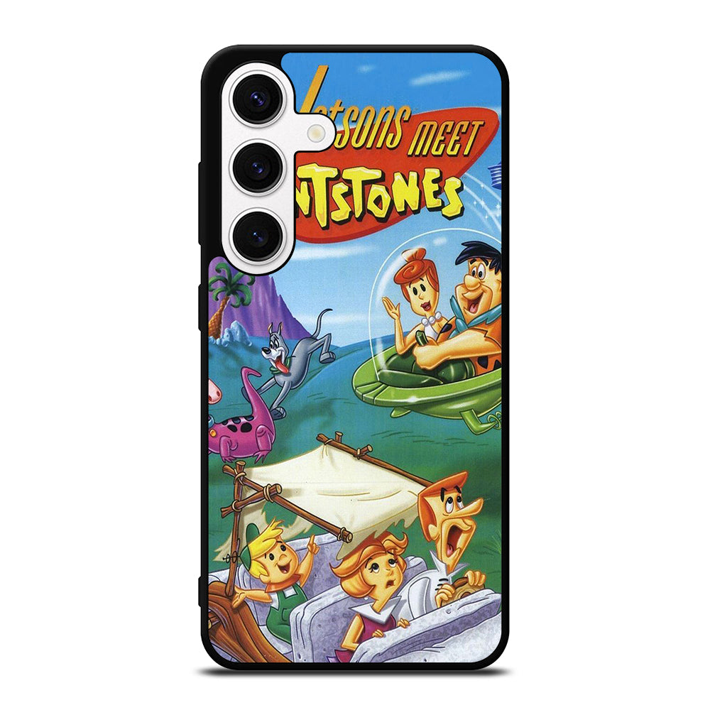 JETSONS MEET FLINTSTONES CARTOON 2 Samsung Galaxy S24 Case Cover