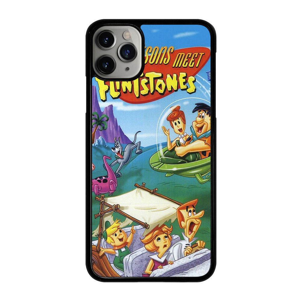 JETSONS MEET FLINTSTONES CARTOON 2 iPhone 11 Pro Max Case Cover