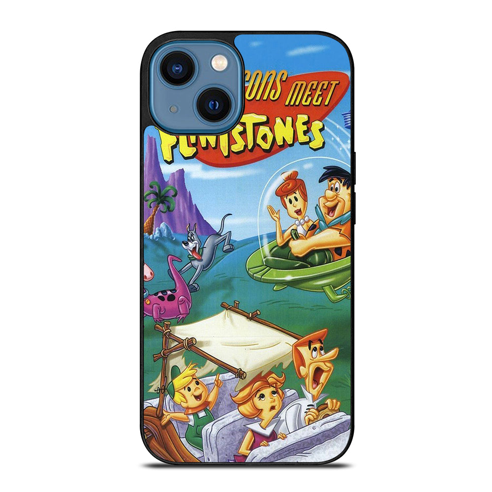JETSONS MEET FLINTSTONES CARTOON 2 iPhone 14 Case Cover