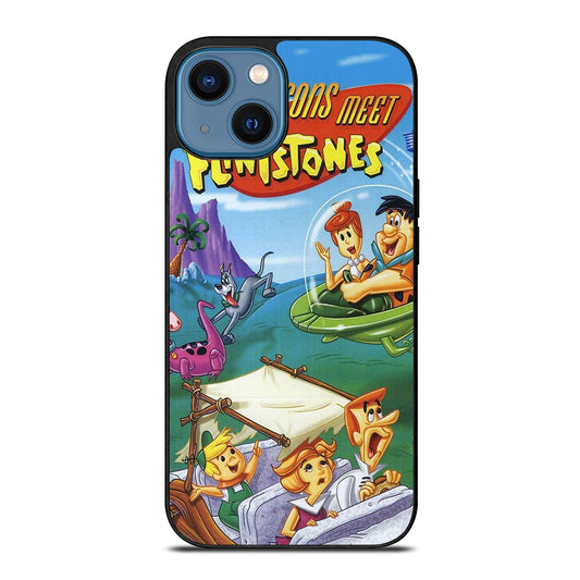 JETSONS MEET FLINTSTONES CARTOON 2 iPhone 14 Case Cover