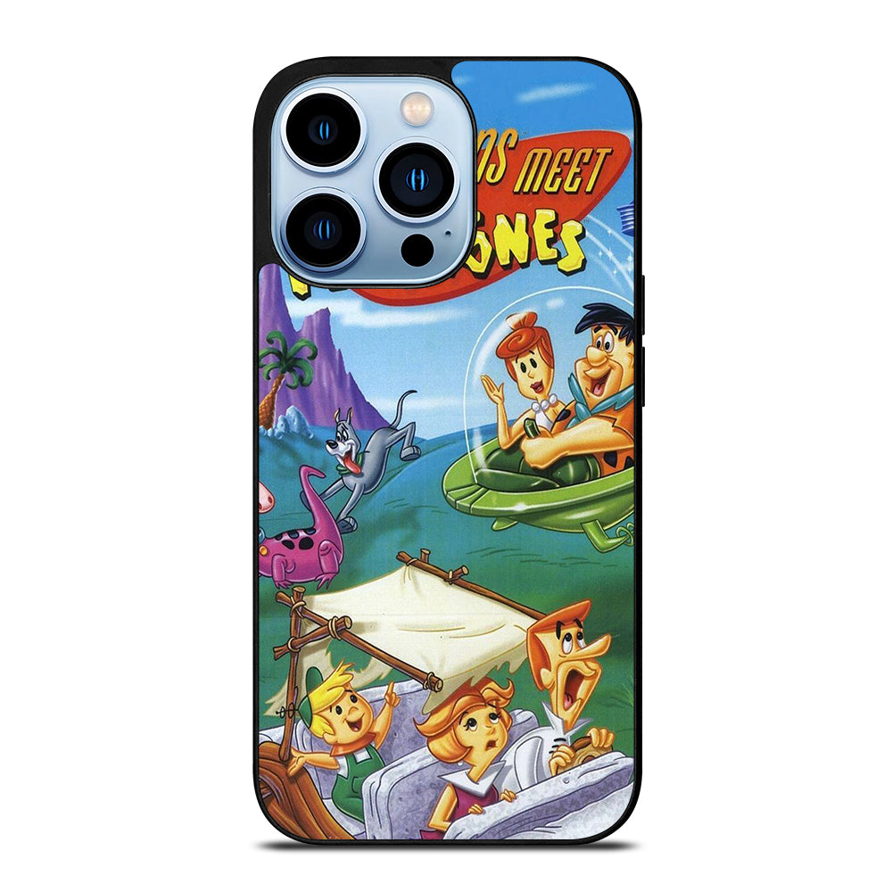 JETSONS MEET FLINTSTONES CARTOON 2 iPhone 13 Pro Max Case Cover