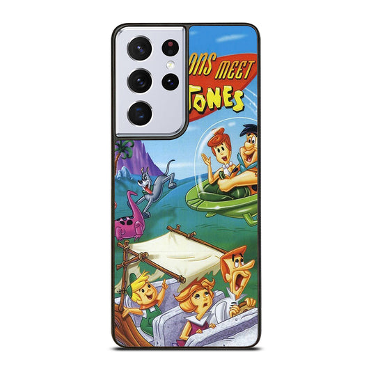JETSONS MEET FLINTSTONES CARTOON 2 Samsung Galaxy S21 Ultra Case Cover