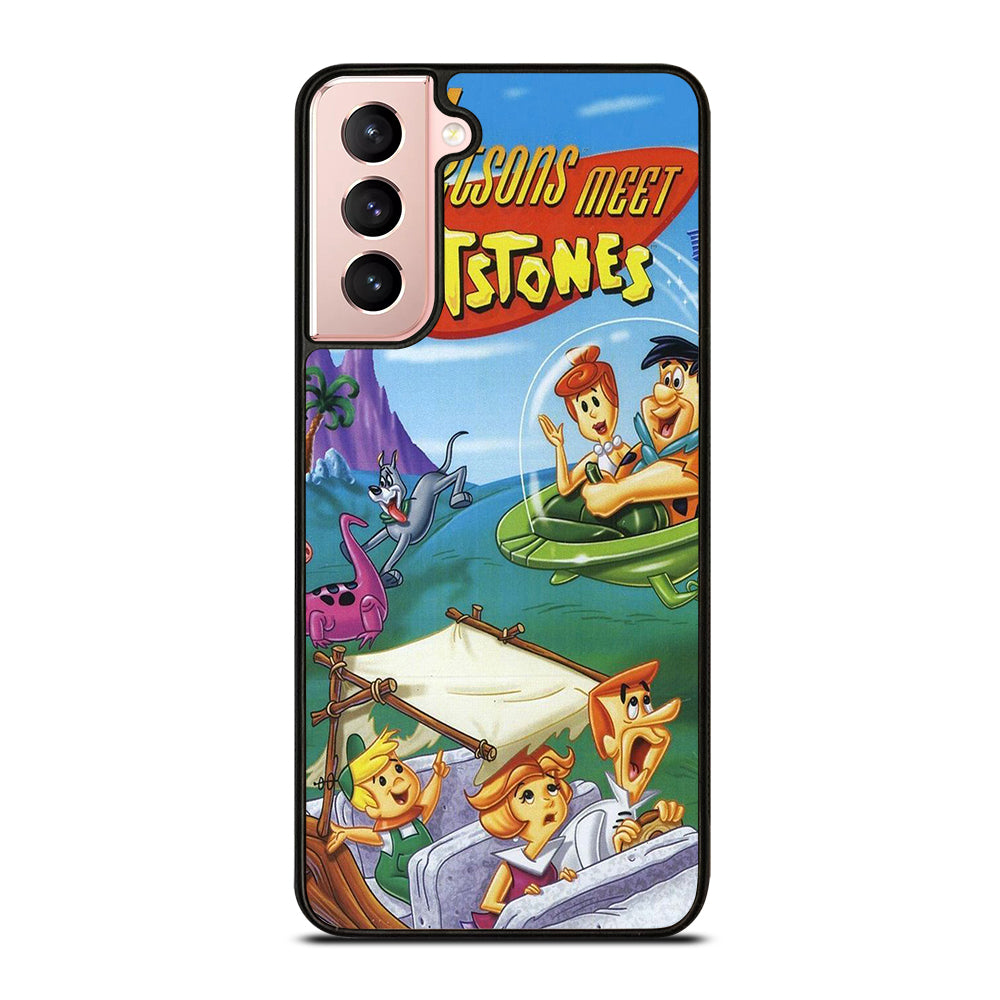 JETSONS MEET FLINTSTONES CARTOON 2 Samsung Galaxy S21 Case Cover