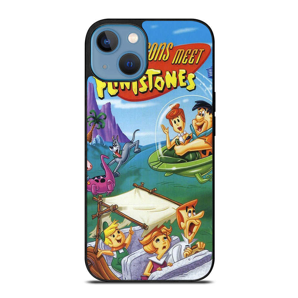 JETSONS MEET FLINTSTONES CARTOON 2 iPhone 13 Case Cover