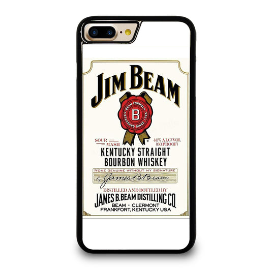 JIM BEAM BOURBON WHISKEY LABEL iPhone 7 / 8 Plus Case Cover