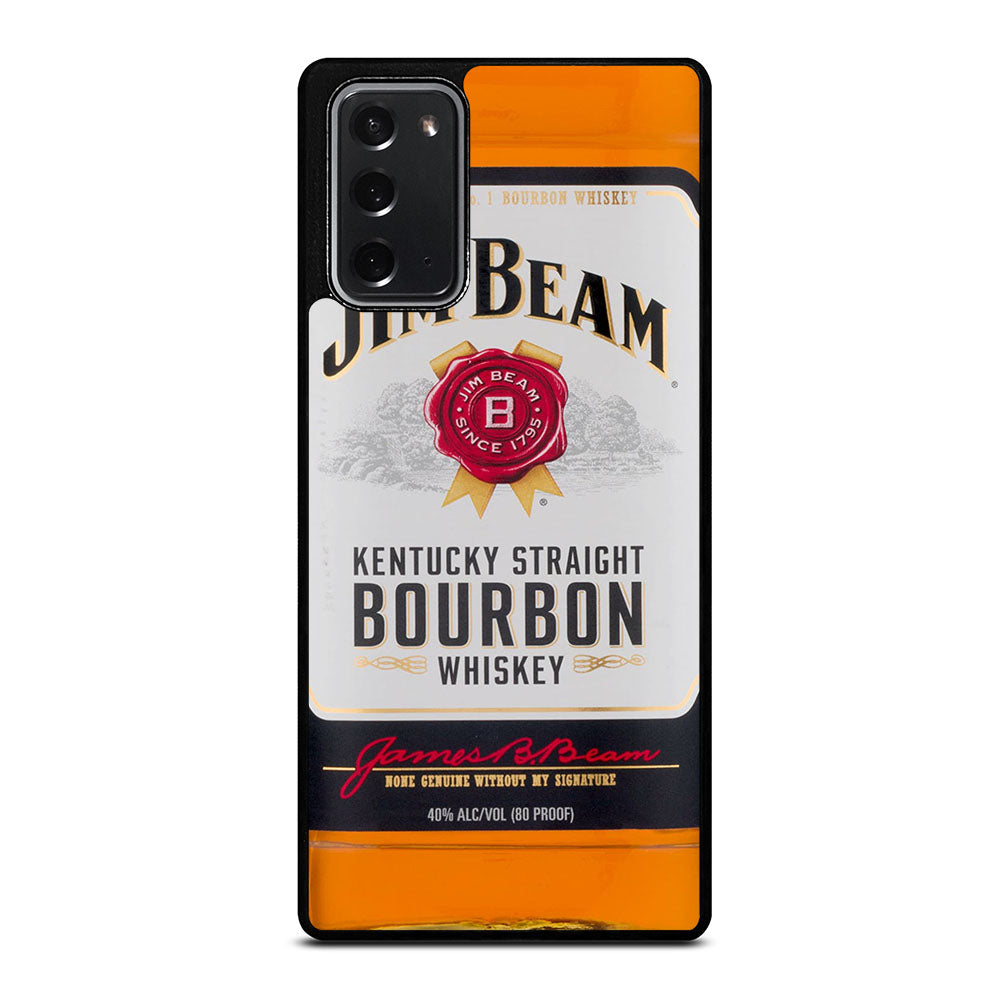 JIM BEAM WHISKEY BOTTLE Samsung Galaxy Note 20 Case Cover