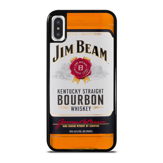 JIM BEAM WHISKEY BOTTLE iPhone X / XS Case Cover
