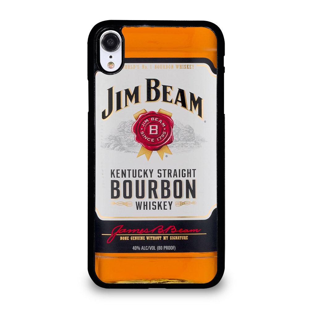 JIM BEAM WHISKEY BOTTLE iPhone XR Case Cover