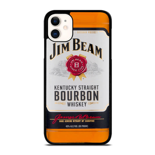 JIM BEAM WHISKEY BOTTLE iPhone 11 Case Cover