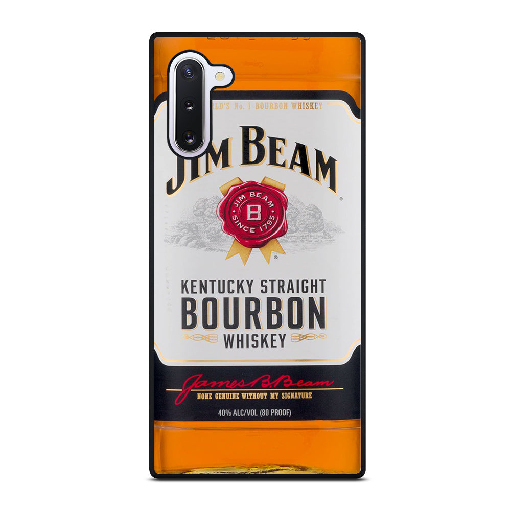 JIM BEAM WHISKEY BOTTLE Samsung Galaxy Note 10 Case Cover