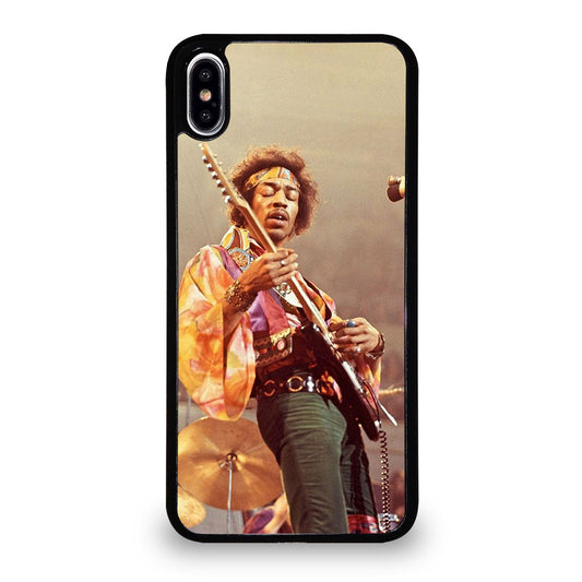 JIMI HENDRIX AND GUITAR iPhone XS Max Case Cover